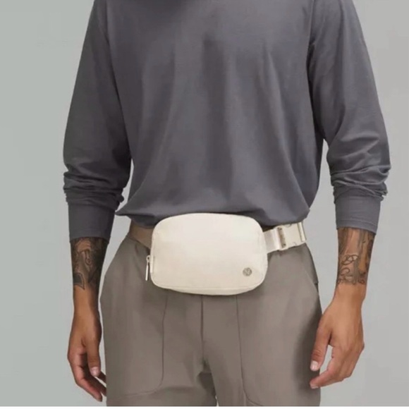 lululemon athletica Handbags - Lululemon White Opal Extended Strap Everywhere Belt Bag